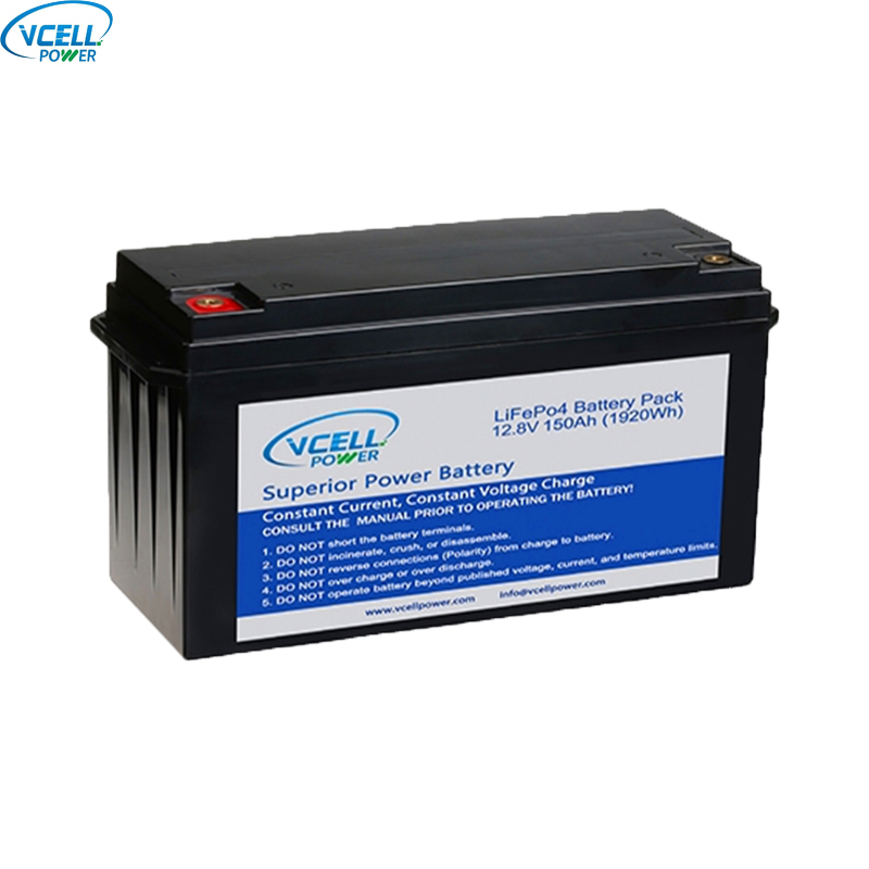 12,8 V, 12 V, 150 Ah, zyklenfester LiFePO4-Akku