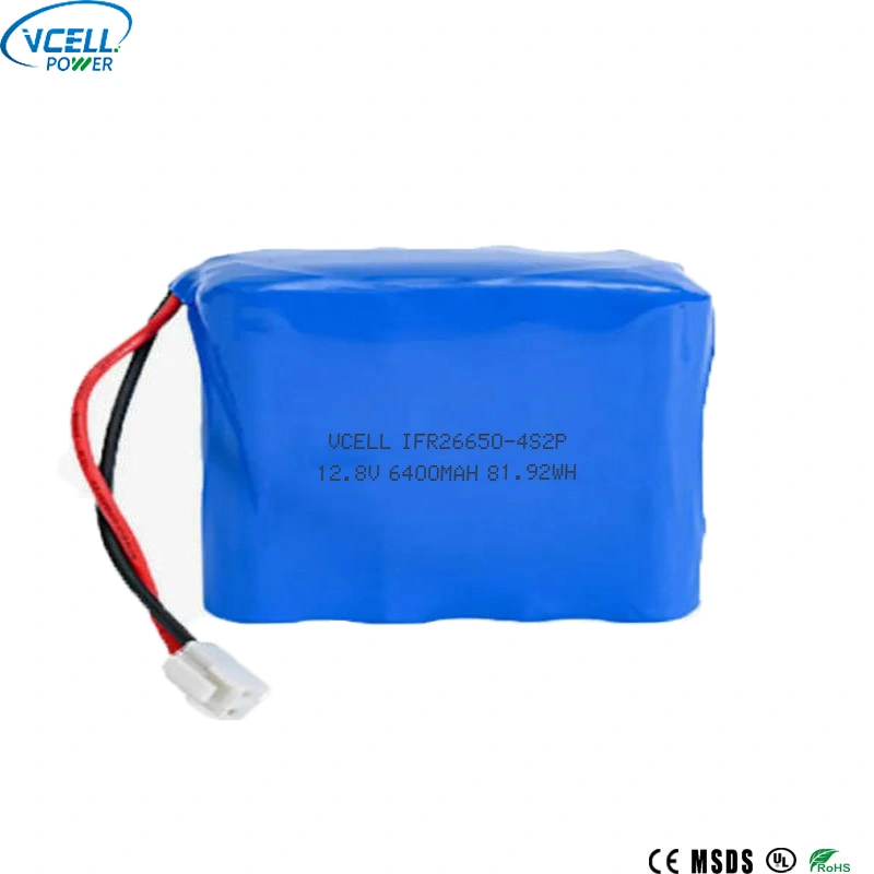 12,8 V 6400 mAh wiederaufladbarer LiFePO4-Akku