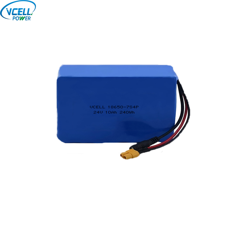 24V 10Ah Lithium-Ionen-Akku