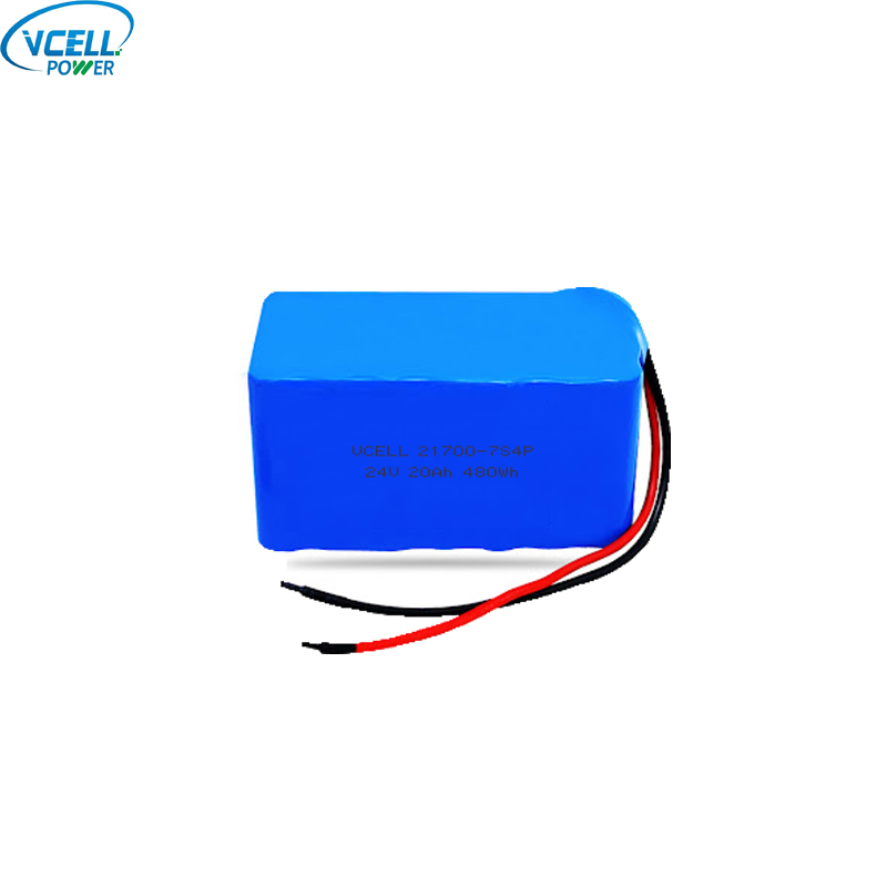 24V 20Ah 21700 7S4P Li-Ionen-Akku