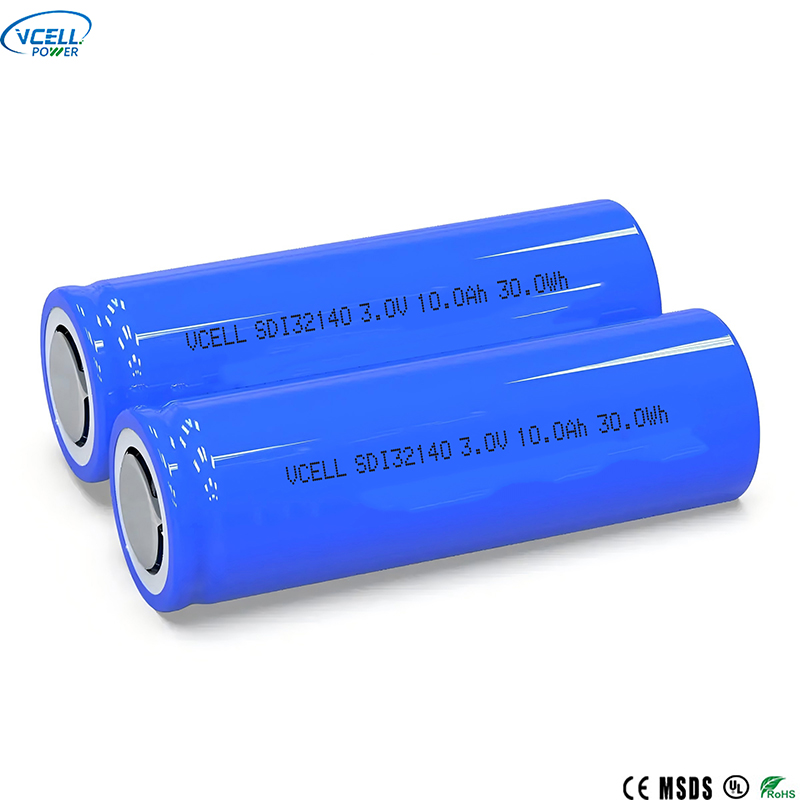 3,0 V 10 Ah 32140 Zylindrische Natriumionenbatterie