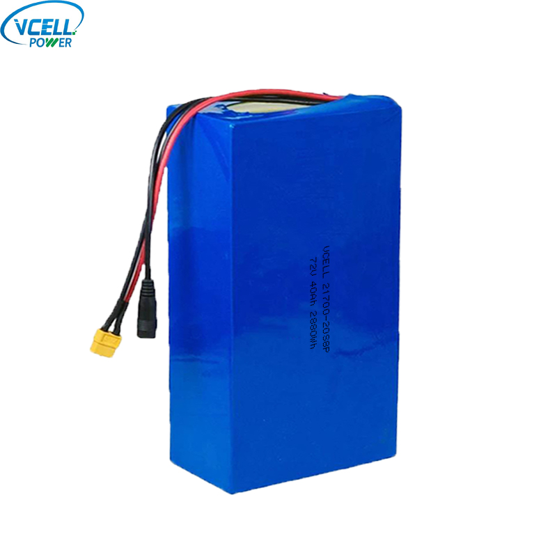 72V 40Ah wiederaufladbarer Lithium-Ionen-Akku